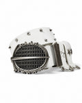 White Buckle All-Star Belt