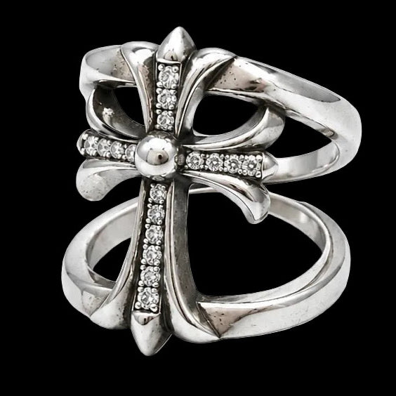 White Hollow Ring