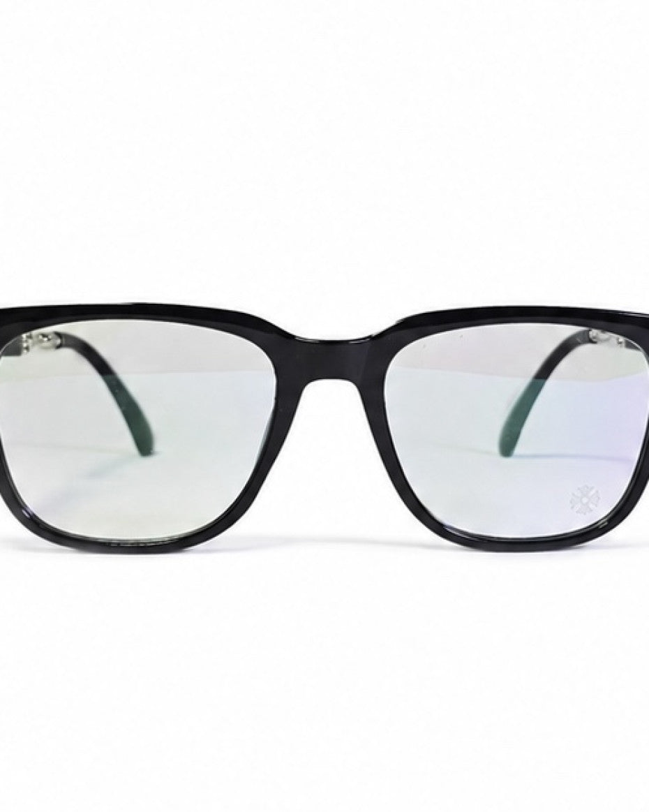 Silver Chrome Hearts Eyeglasses