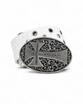Cross Buckle Belt