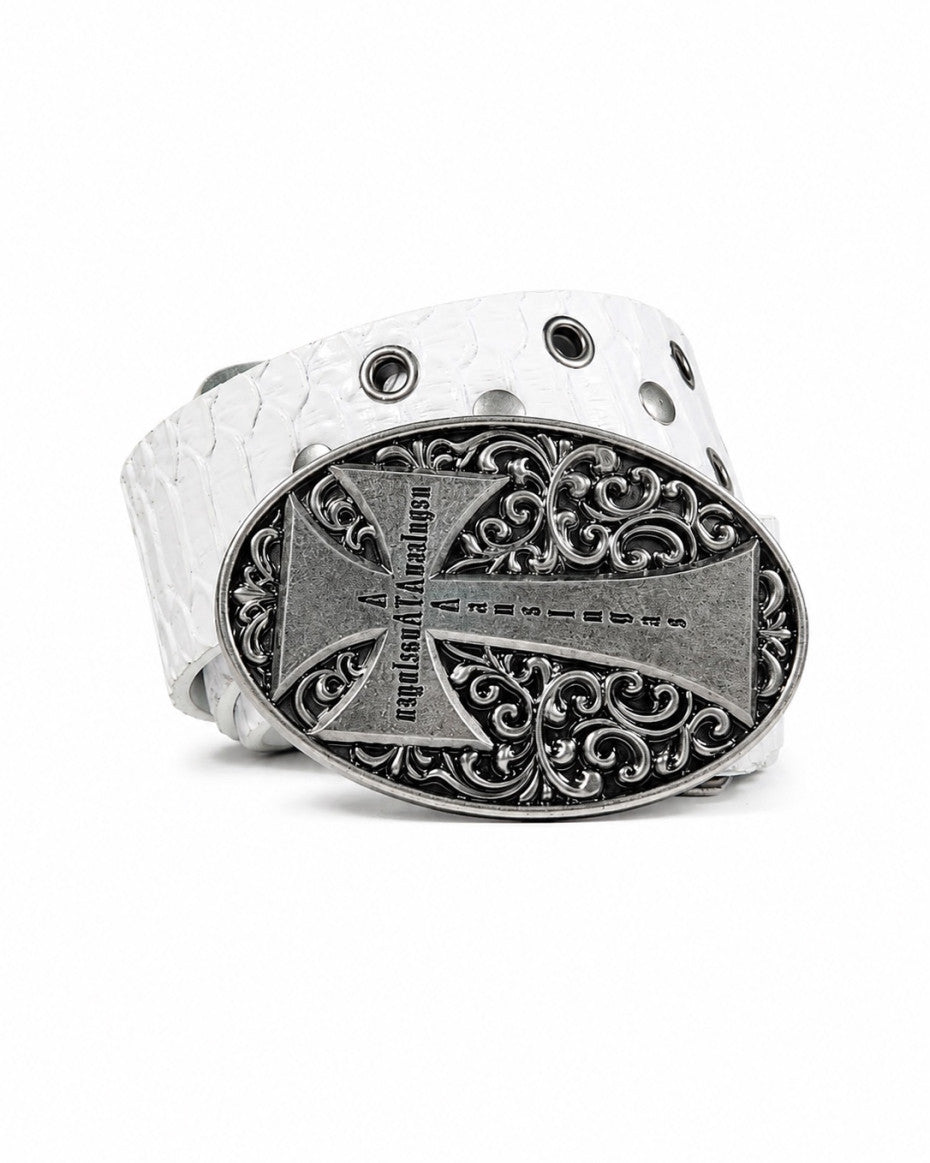 Cross Buckle Belt