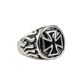 Cross Flame Ring
