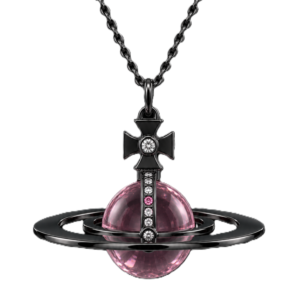 Orb Necklace (Pink)