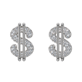 $$ Clip-on earrings