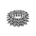 Chrome Spike Bracelet