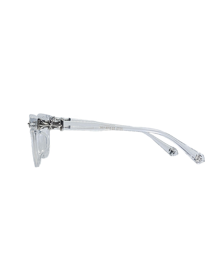 Silver Accent Transparent Cox Ucker